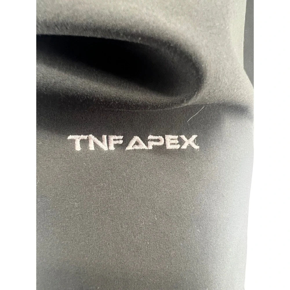 The‎ North Face TNF Apex Men's XL Black Softshell Fleece Lined Jacket
